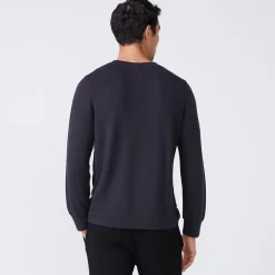 MONROW Supersoft Crew Neck Sweatshirt FADEDBLACK Sale